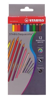 Stabilo 12 цветов, Aquacolor