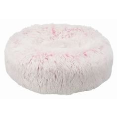 Лежак с бортиком Harvey, ф 50 см, бело-розовый, Trixie (37317)
