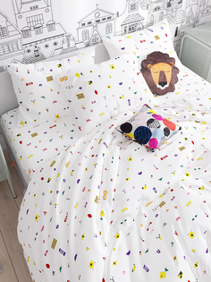 Пододеяльник Сказка "Маски (компаньон)" 2-спальный 175х215 см