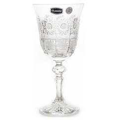 Бокалы для красного вина 220 мл 6 шт Glasspo "Лаура Хрусталь резной 57001" 006633