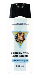 Шампунь с кондиционером для кошек Барсик универсальный, 250 мл