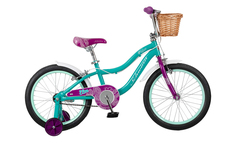 Детский велосипед Schwinn Elm 18 + корзина (2021) (One size)