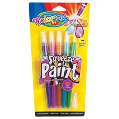 Краски в форме фломастеров "Tropical", 5 тропических цветов Colorino