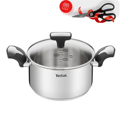 Кастрюля TEFAL 20 + крышка + Ножницы Tefal K1564174