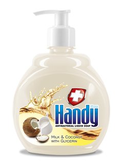 Жидкое мыло антибактериальное Clovin Handy ECO Молоко и кокос 500мл