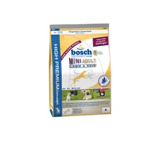 Сухой корм для собак Bosch Mini Adult Geflugel & Hirse, птица и просо, 1кг