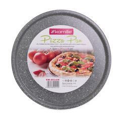 Форма для запекания пиццы Kamille Ø29*2см из углеродистой стали
