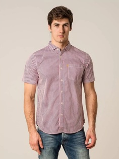 Рубашка мужская Caterpillar 2611085-41N красная M