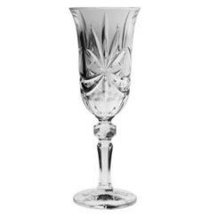 Бокалы для шампанского 150 мл 6 шт Crystal Bohemia "Ribbon" 163567