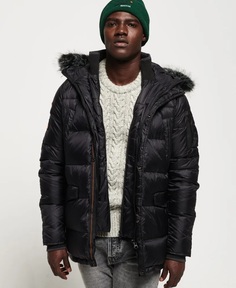 Пуховик мужской Superdry M50004DR-02A черный XXL