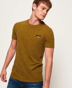 Футболка мужская Superdry m10002er-uj4 коричневая L