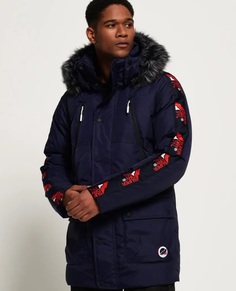 Парка мужская Superdry MS1028ER синяя S
