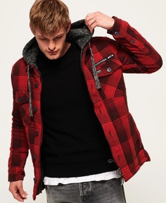 Куртка мужская Superdry M40000IR-TPP красная L
