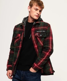 Куртка мужская Superdry M40000IR-TPP зеленая L