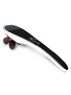 Ручной массажер для тела BODY MASSAGER c ИК-прогревом FITSTUDIO (черный) Family Shop