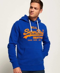 Худи мужское Superdry M20365IR-VR5 синее XL