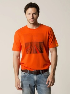 Футболка мужская Caterpillar 2510555-54H оранжевая M