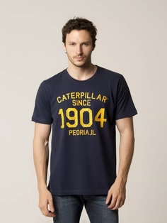 Футболка мужская Caterpillar 2510597 синяя XS