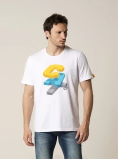 Футболка мужская Caterpillar 2510465 белая XL