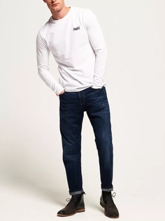 Лонгслив мужской Superdry m60002ns-26c белый 3XL