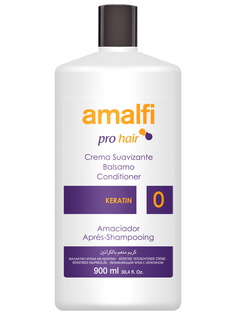 Кондиционер для увлажнения волос AMALFI keratin 900 мл Amalfy