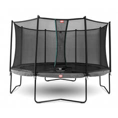 Батут BERG Champion Grey 330 + Safety Net Deluxe (35.41.23.01 + 35.72.21.03)