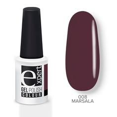 Гель-лак бордово-коричневый Marsala 008 EXPERT, 5мл