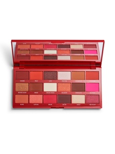 Палетка теней для век I Heart Revolution, Chocolate, Red Velvet, 18 г