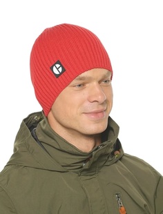 Шапка-бини мужская Caterpillar 2128274 красная