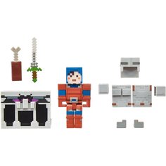 Minecraft® Базовая фигурка с аммуницией для битвы GTP24/GTP26 Mattel