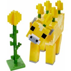 Minecraft® Базовые фигурки в упаковке 2 шт. GTP08/GTP11 Лютиковая корова Mattel