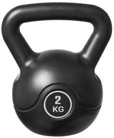 Гиря Bradex SF 0703 пласт. 2кг черный