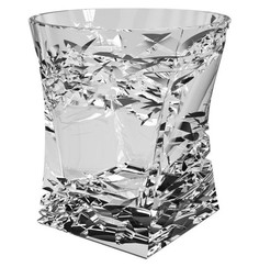 Стаканы для виски 240 мл 2 шт Crystal Bohemia "Samurai" 122619