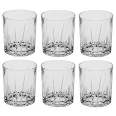 Стаканы для виски 320 мл 6 шт Crystal Bohemia "BUSH" 153605