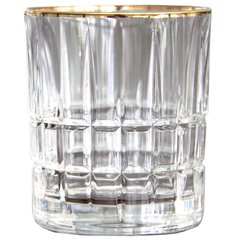 Стаканы для виски 320 мл 4 шт Crystal Bohemia "Dover gold" 153609