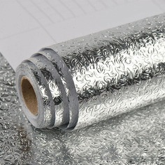 Многоразовая самоклеящаяся фольга масло-защитная огнестойкая 300х60 см, Baziator