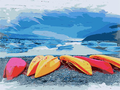 Картина по номерам Freya "Путешествие в Исландию" PNB/C3 №43 40 х 30 см