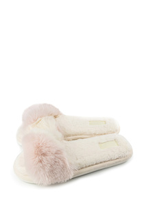 Домашние тапочки женские Smile of Milady 352-168 бежевые 38-39 RU