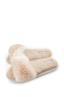 Домашние тапочки женские Smile of Milady 352-168 коричневые 36-37 RU