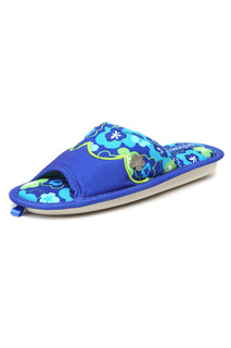 Домашние тапочки женские de fonseca BARI TOP W322RU синие 38-39 RU