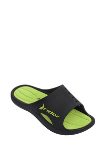 Шлепанцы мужские Rider 82819 черные 45.5 RU