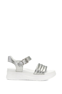 Босоножки женские BELWEST 2138090 серебристые 39 RU