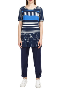 Брюки женские Helmidge 10073 синие 46