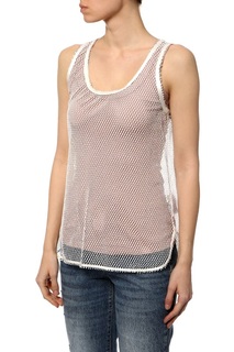 Майка женская Dorothee Schumacher 842606/110 белая 44