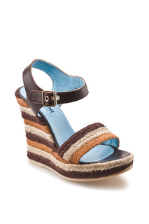 Босоножки женские Studio Pollini 1140586/SA1644CI01 коричневые 40 RU