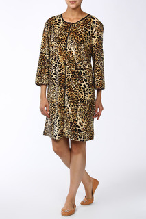 Халат женский Веста 15-02-022 коричневый 46