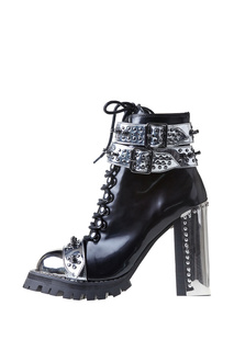 Ботильоны женские JEFFREY CAMPBELL SCORPIUS черные 39 RU