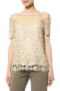 Блуза женская Maria Grazia Severi 0228/3928/777400 бежевая 48