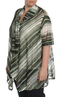 Блуза женская Marina Rinaldi 2352010/075/079 зеленая 50