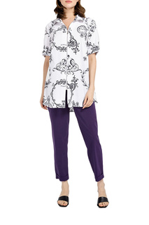 Брюки женские Helmidge 10026 фиолетовые 48